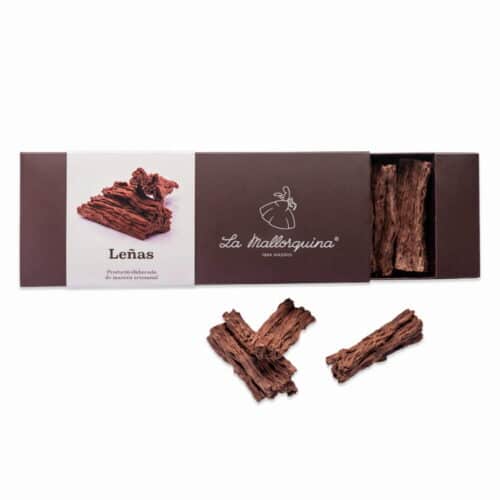 leñas de chocolate artesanales Pastelería La Mallorquina