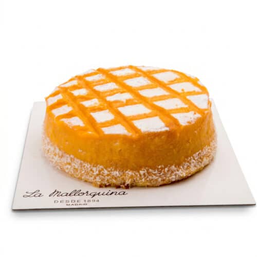 tarta de yema de confitería