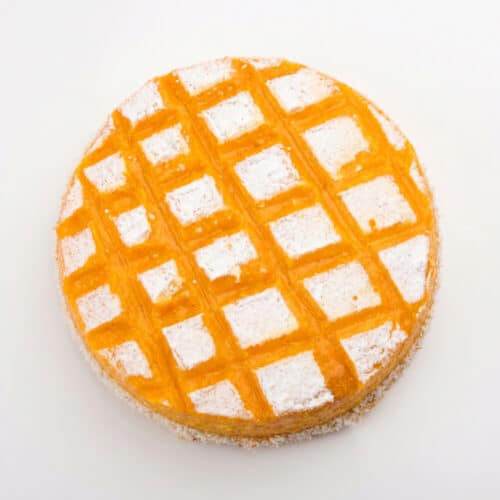 tarta de yema de confitería