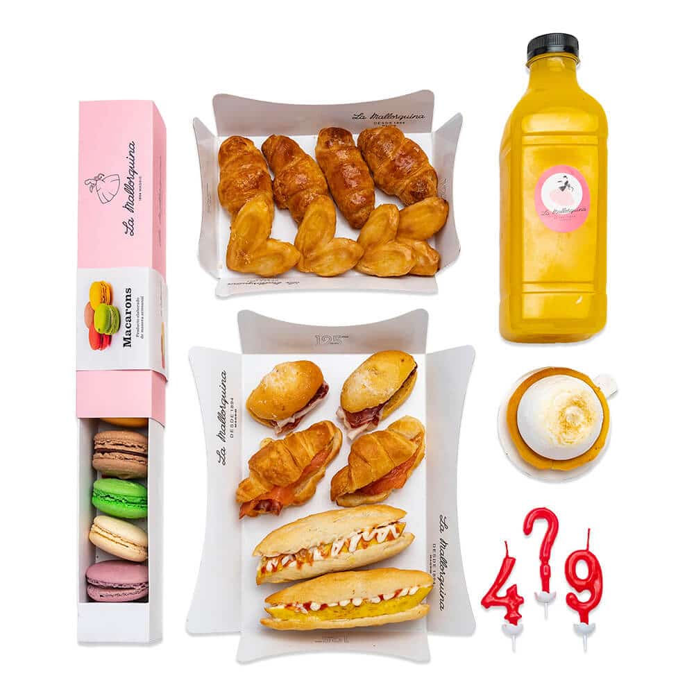 pasteleria madrid artesanal desayunos meriendas packs regalo cumpleanos