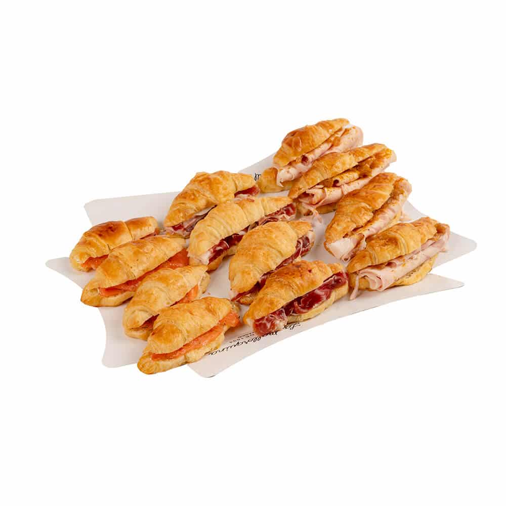 pasteleria madrid artesanal salados bandeja mini croissants