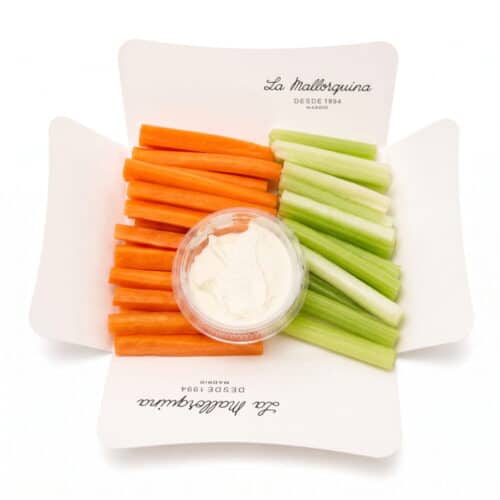 pasteleria madrid artesanal salados bandeja crudites