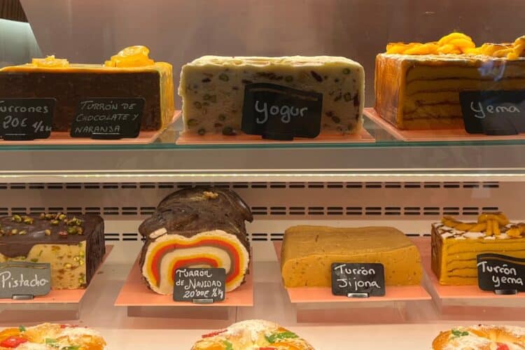 turrones al corte pastelería artesanal la Mallorquina