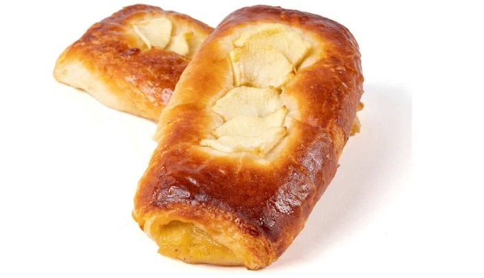 napolitanas de manzana