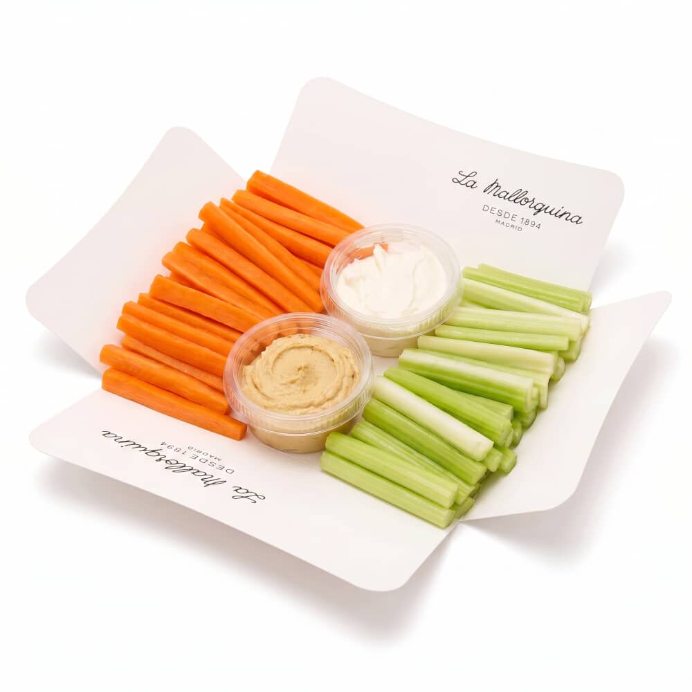 bandeja de crudités grande la mallorquina